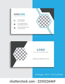 Simple Modern And Creative Business Card Template Design