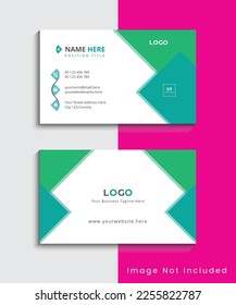 Diseño De Plantilla De Tarjeta De Negocio Simple Y Moderno