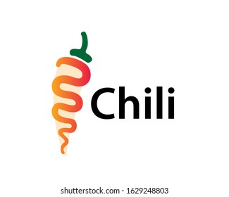 Simple modern creative chili logo design inspiration