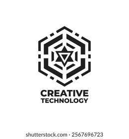 Simple and Modern Creative Technology Logo