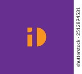 Simple and modern d1 logo design