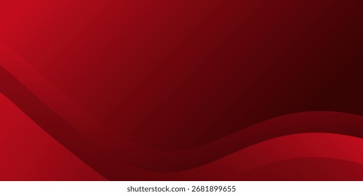 Fondo geométrico rojo oscuro moderno simple. concepto de diseño de Vector abstracto