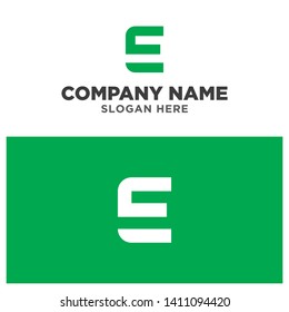 Simple and Modern E Letter Logo Template