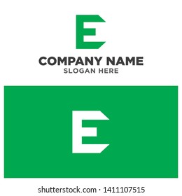 Simple and Modern E Letter Logo Template