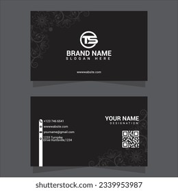 diseño de tarjetas de negocios simple y moderno