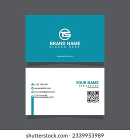 diseño de tarjetas de negocios simple y moderno