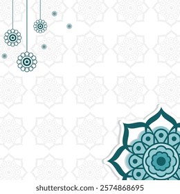 Simple modern elegant Islamic background