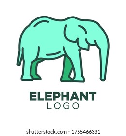 simple and modern Elephant logo or icon sign versatile for every needed
company or business
