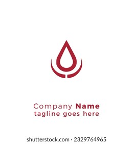 simple modern fire flame logo vector illustration template design