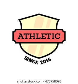 Simple modern flat retro badges and emblem
