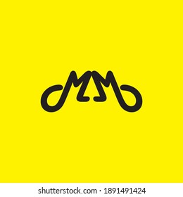 Simple modern font logo design