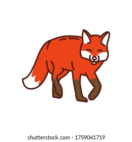 Diseño de plantillas de logotipo o de señalización de iconos de Fox simple y moderna para un diseño versátil 
negocio y empresa