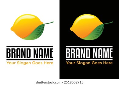 Simples moderno limonada limonada limonada ilustração vetor logotipo design