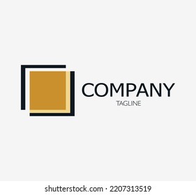 Simple Modern Geometric Logo Design