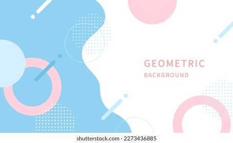 Simple modern geometry green background with lines and dots. 