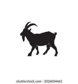 A simple and modern goat logo will be perfect for zoo logos and the like