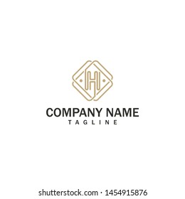 Simple & Modern Gold Font Logo Symbol Template