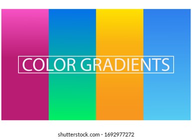 Simple, modern gradient color, suitable for background and design coloring
