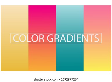 Simple, modern gradient color, suitable for background and design coloring