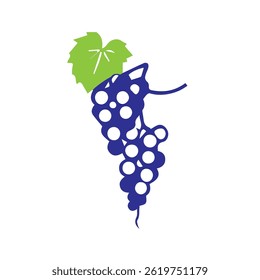  Simples moderno design de logotipo de uva