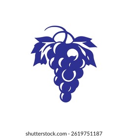  Simple Modern Grape Logo Design