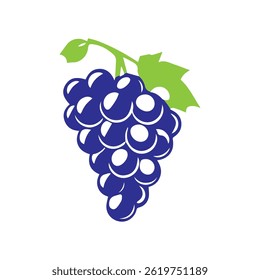  Simples moderno design de logotipo de uva