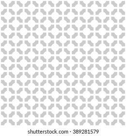 Simple modern gray geometric texture - vector seamless pattern