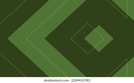 simple and modern green abstract flat banner background