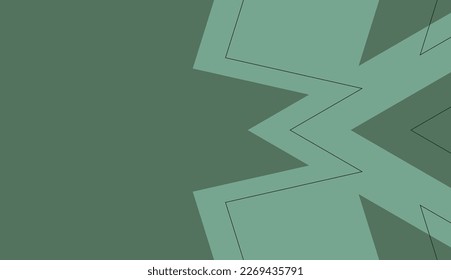 fondo de banderín plano abstracto, sencillo y moderno