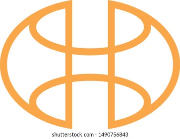 Simple and modern H logo design
