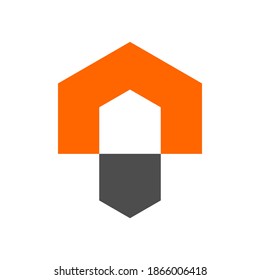 diseño sencillo y moderno del logotipo del hogar