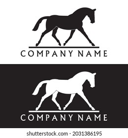 A simple and modern horse logo that will suit your company logo