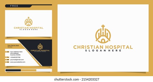 Simple and modern hospital logos and church emblems are perfect for your business