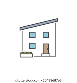 Simple and modern house icon vector illustration