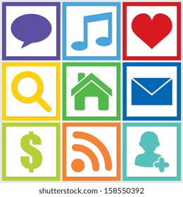 Simple Modern Icons