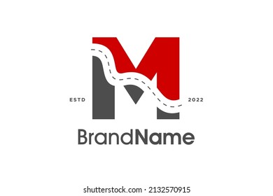 Diseño del logotipo de la Ilustración simple y moderna en dos colores.