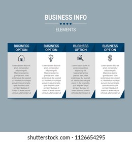 Simple Modern Infographics Template