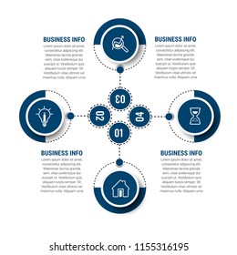 Simple Modern Infographics Template
