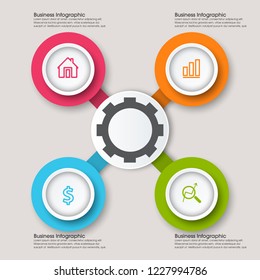 Simple Modern Infographics Template