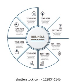 Simple Modern Infographics Template