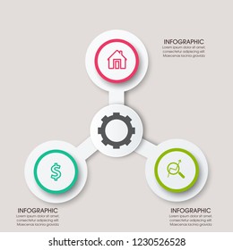 Simple Modern Infographics Template