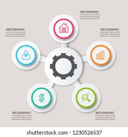 Simple Modern Infographics Template