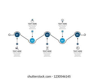 Simple Modern Infographics Template
