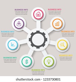 Simple Modern Infographics Template