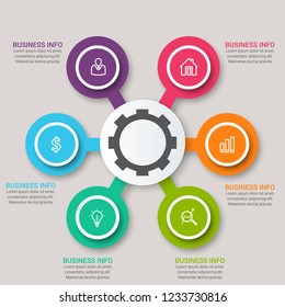 Simple Modern Infographics Template