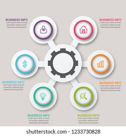Simple Modern Infographics Template
