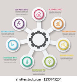 Simple Modern Infographics Template