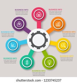 Simple Modern Infographics Template