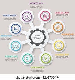 Simple Modern Infographics Template