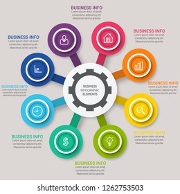 Simple Modern Infographics Template